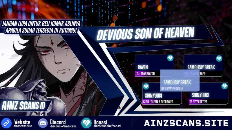 Devious Son Of Heaven Chapter 13