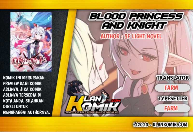 The Blood Princess And The Knight Chapter 0