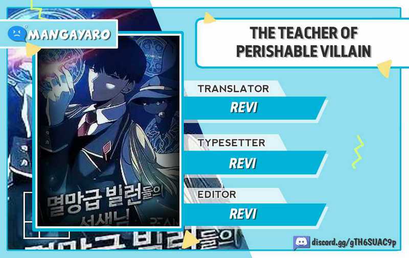 The Teacher of Perishable Villains Chapter 02