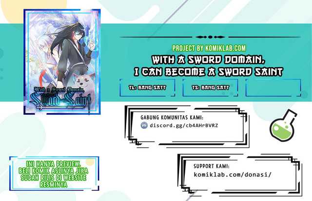 With a Sword Domain, I Can Become the Sword Saint Chapter 15