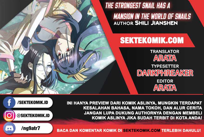 The Strongest Snail Has A Mansion In The World Of Snails Chapter 08 bahasa indonesia
