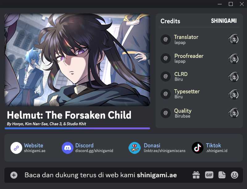 Helmut: The Forsaken Child Chapter 68