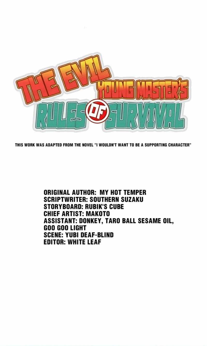 The Evil Young Master’s Rules of Survival Chapter 01