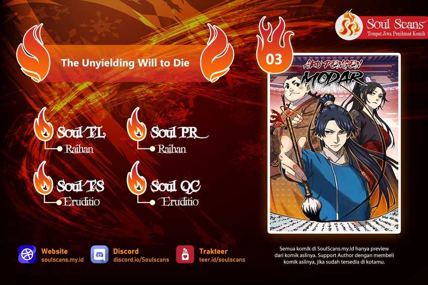 The Unyielding Will to Die Chapter 04