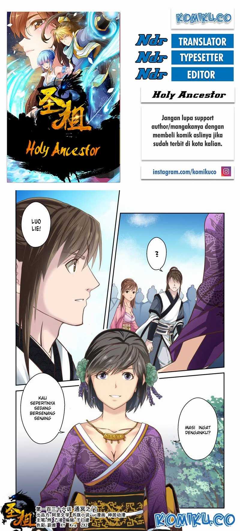 Holy Ancestor Chapter 136