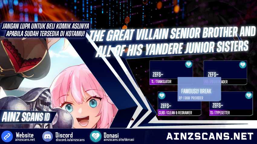 The Great Villain Senior Brother and All of His Yandere Junior Sisters Chapter 73