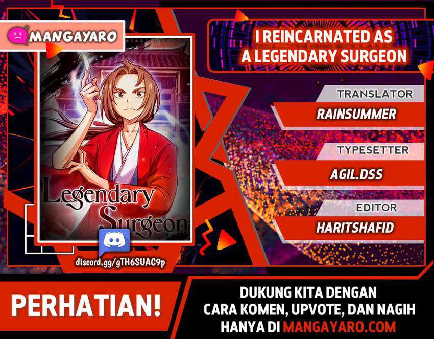 I Reincarnated as a Legendary Surgeon Chapter 23.1