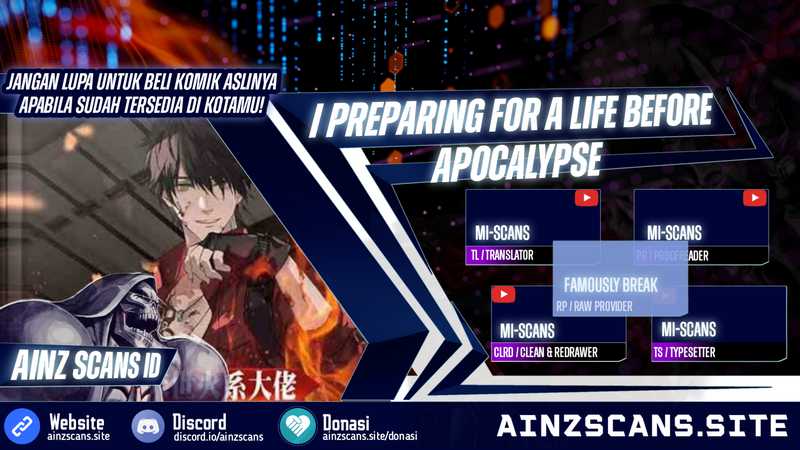 I Preparing For A Life Before Apocalypse Chapter 36