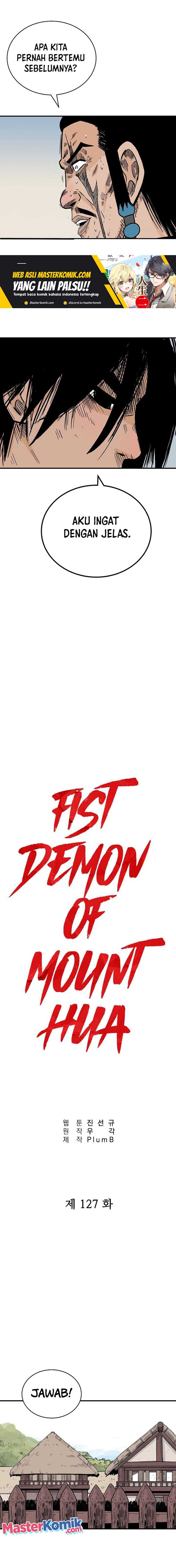 Fist Demon Of Mount Hua Chapter 127