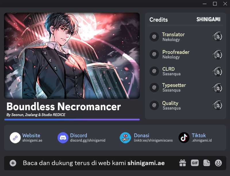 Boundless Necromancer Chapter 84