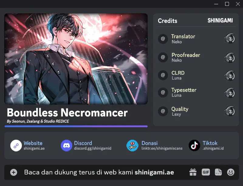 Boundless Necromancer Chapter 90