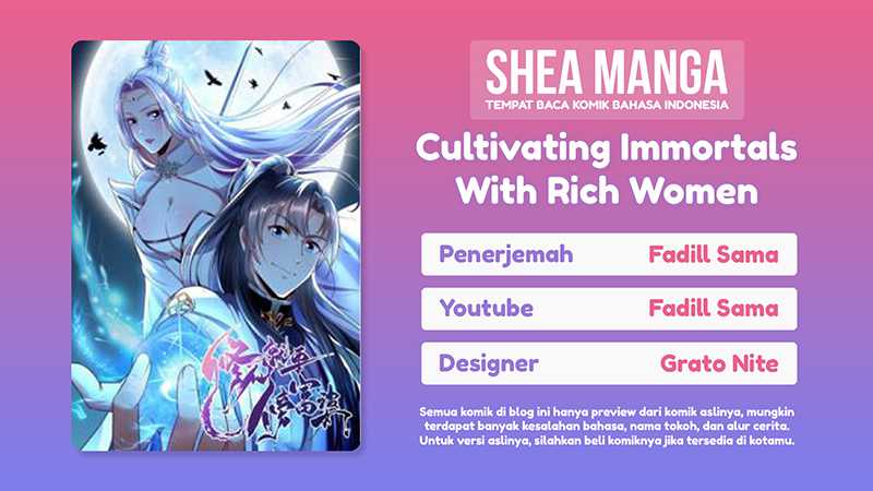 Cultivating Immortals With Rich Women Chapter 33