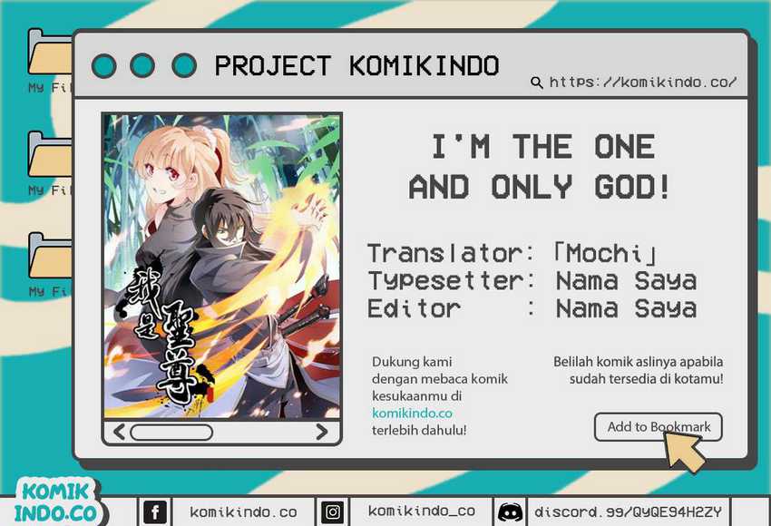 I’m the One and Only God! Chapter 02