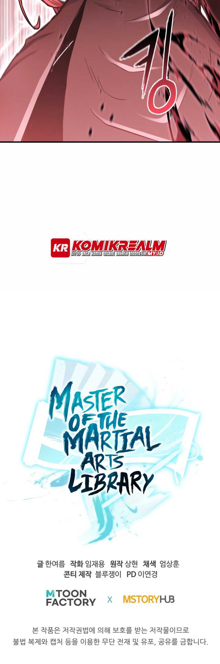 Master of the Martial Arts Library Chapter 38