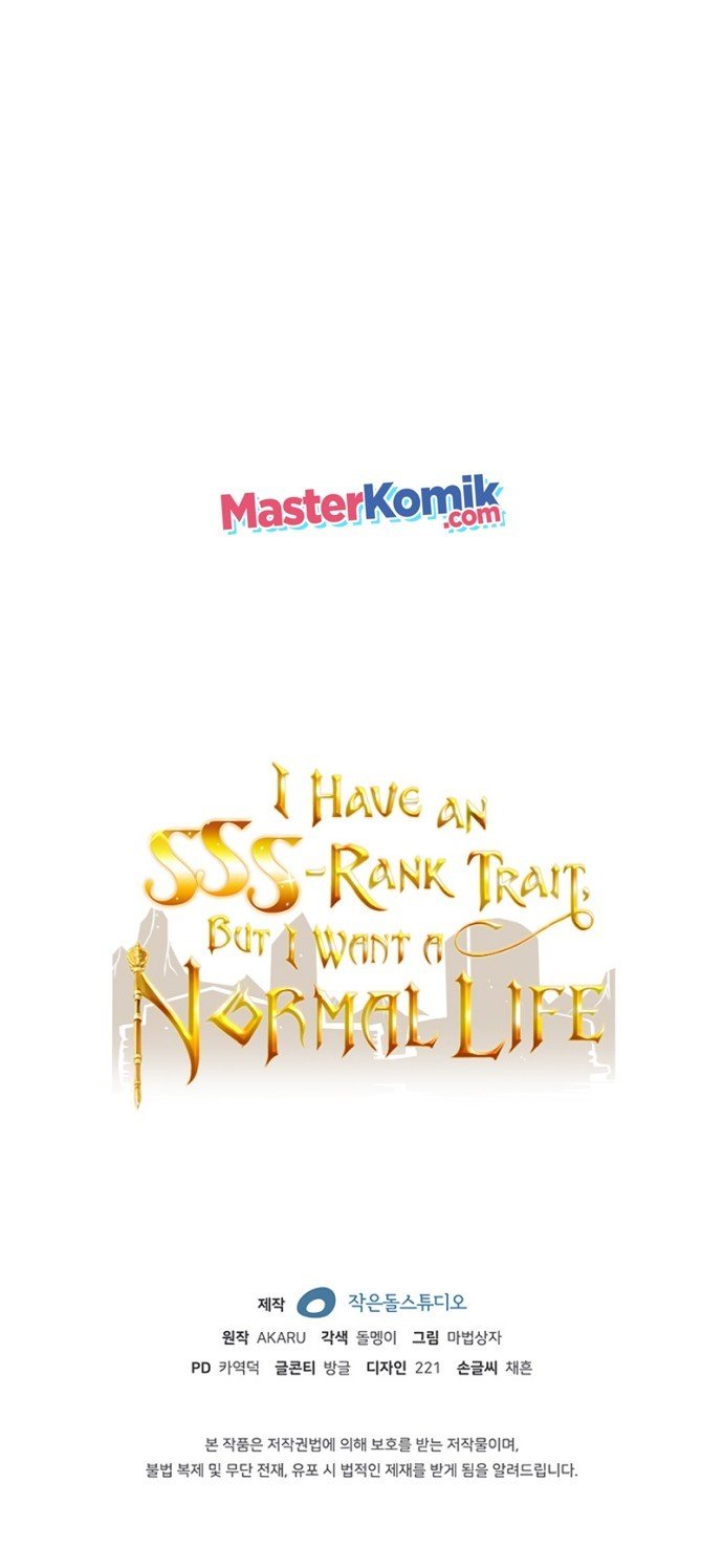 I have an SSS-rank Trait, but I want a Normal Life Chapter 09