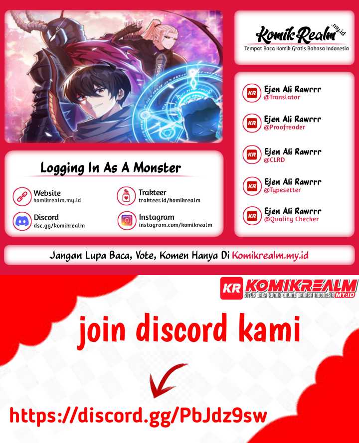 Logging in as a Monster Chapter 29