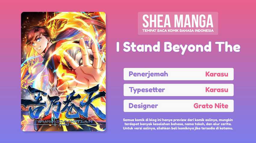 I Stand Beyond The Heavens Chapter 01