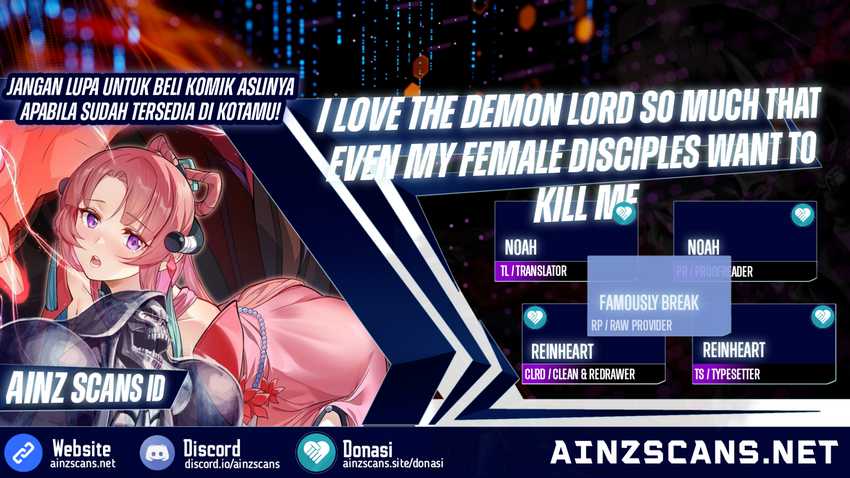 I Love the Demon Lord So Much That Even My Female Disciples Want to Kill Me Chapter 05