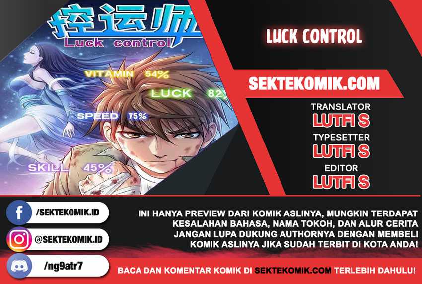 Luck Control Chapter 3