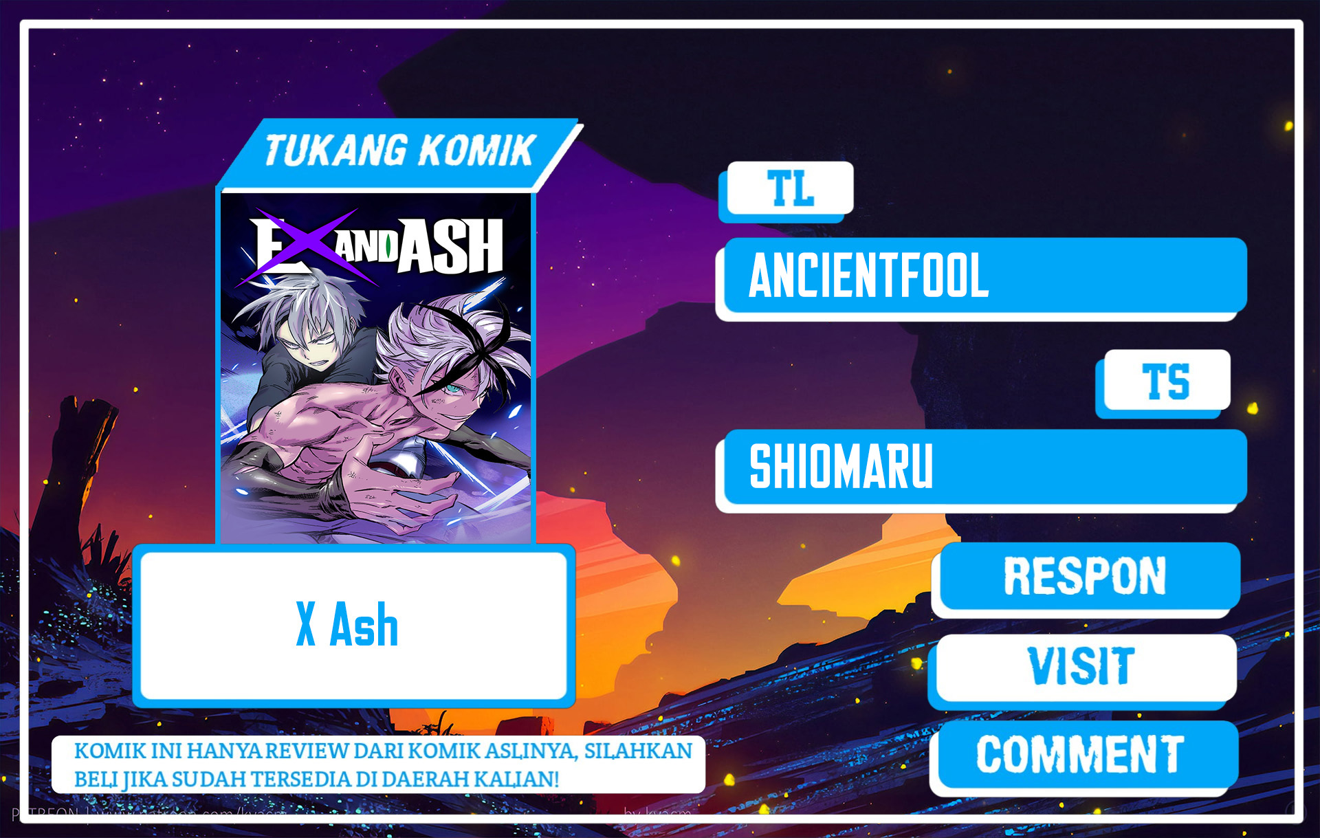 x-ash Chapter 58 fix