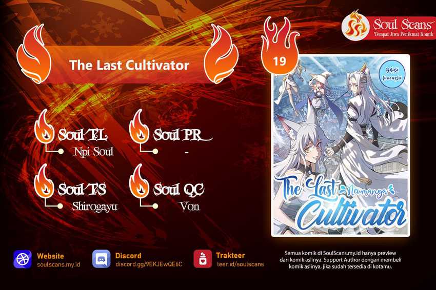 The Last Cultivator Chapter 19