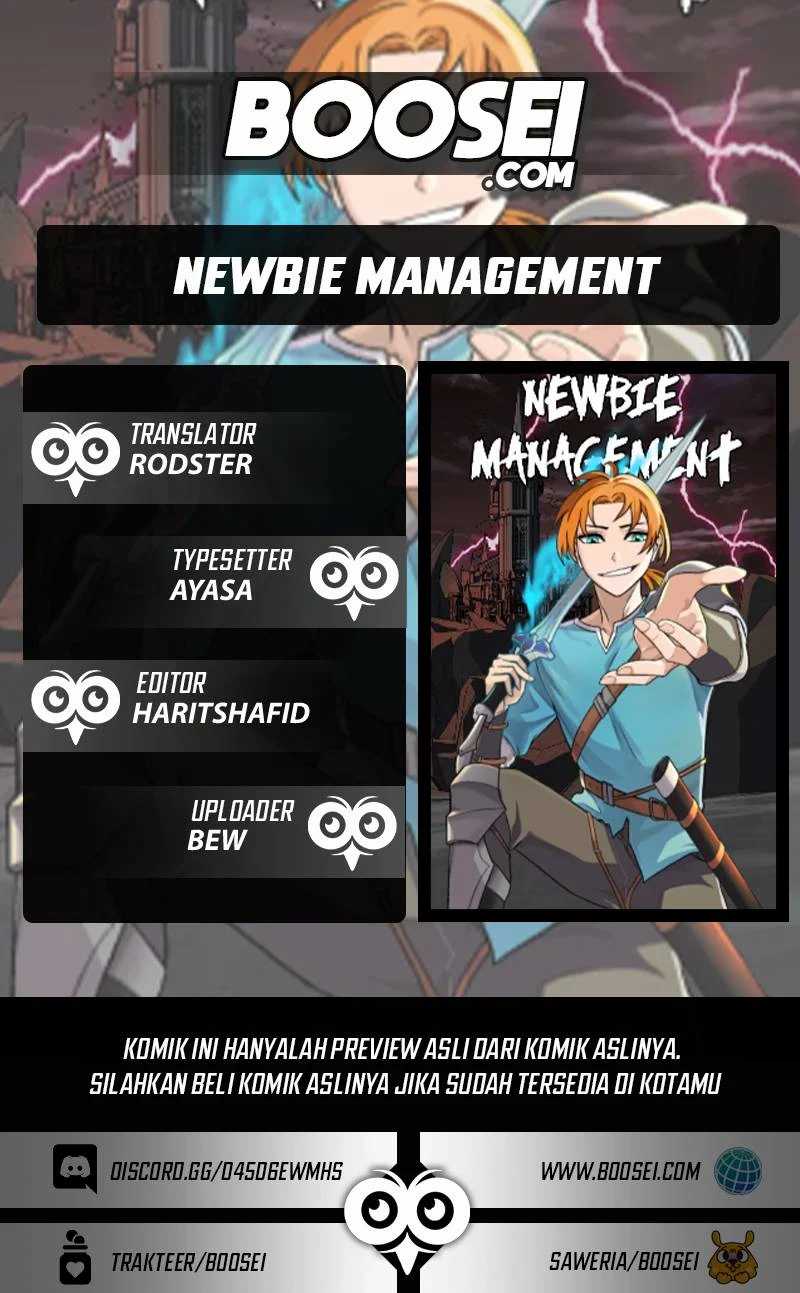 Newbie Management Chapter 13