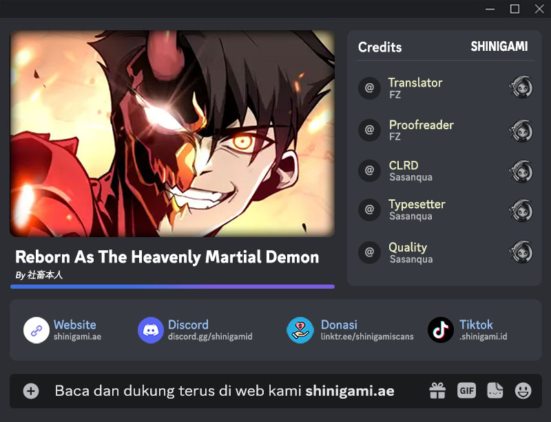 Reborn As The Heavenly Martial Demon Chapter 10