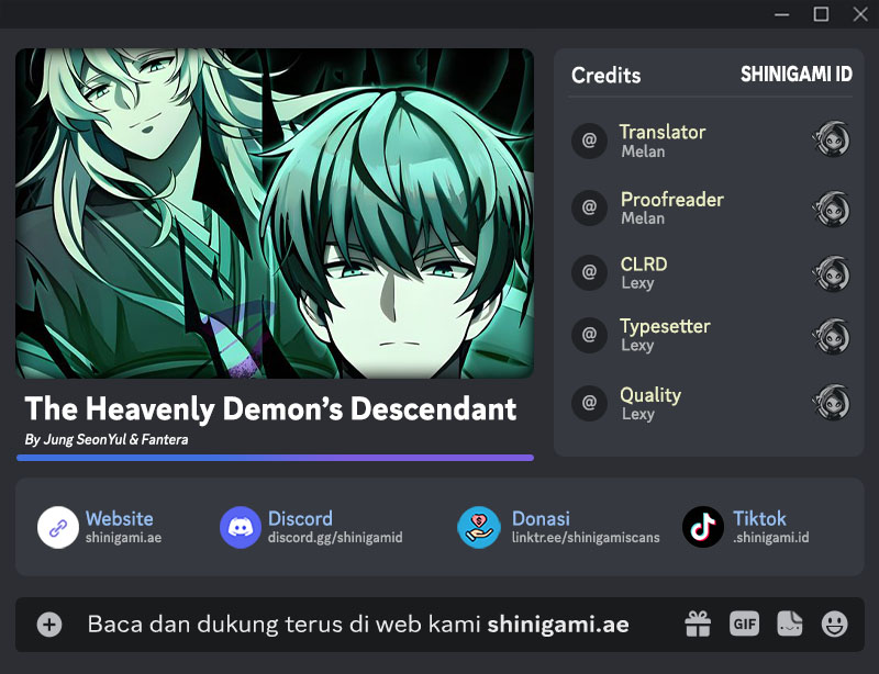 The Heavenly Demon’s Descendant Chapter 1