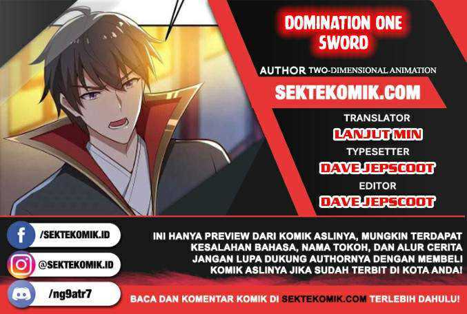 Domination One Sword Chapter 160