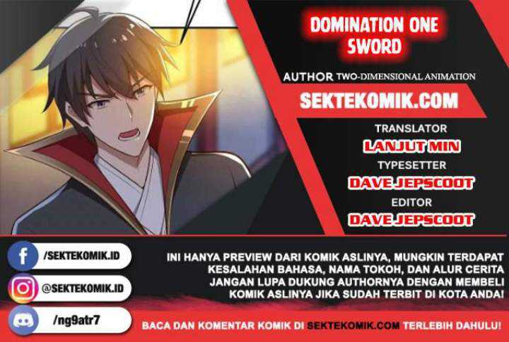 Domination One Sword Chapter 169