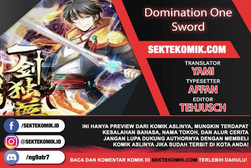 Domination One Sword Chapter 209