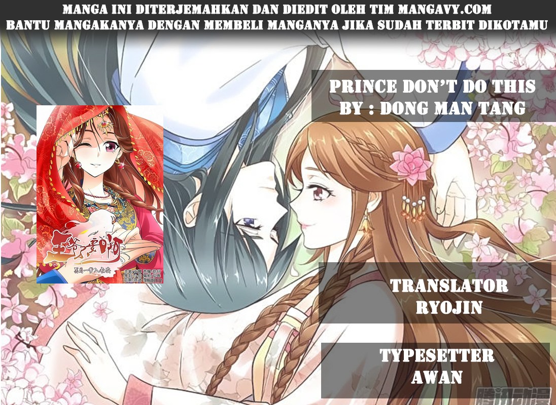 Prince Don’t do This Chapter 01