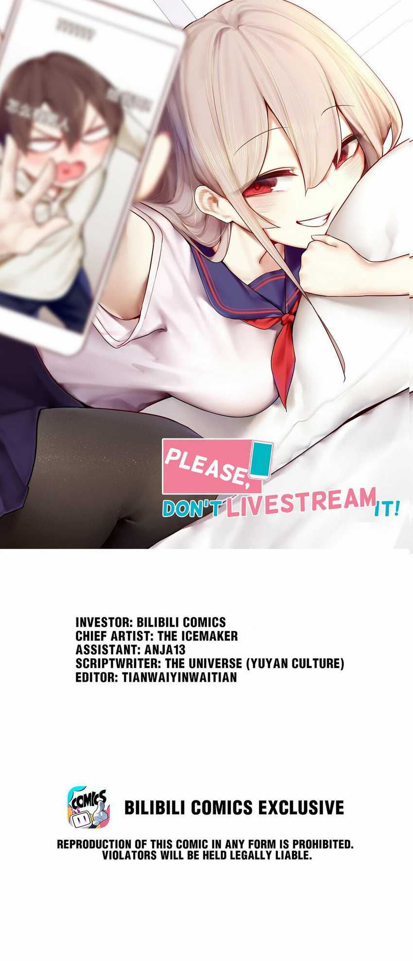 Miss, don’t livestream it! Chapter 27.1