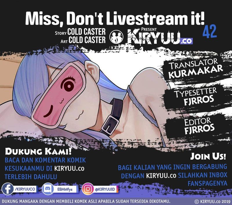 Miss, don’t livestream it! Chapter 42