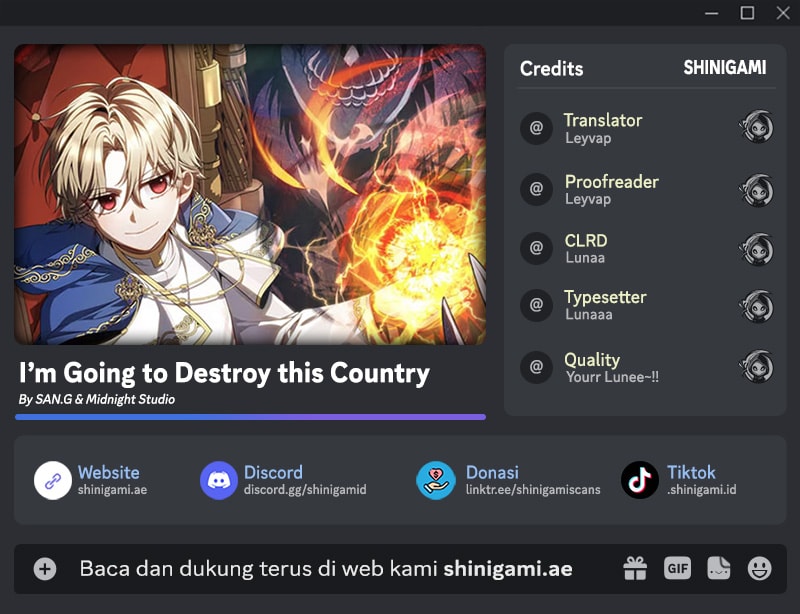 im-going-to-destroy-this-country Chapter 29