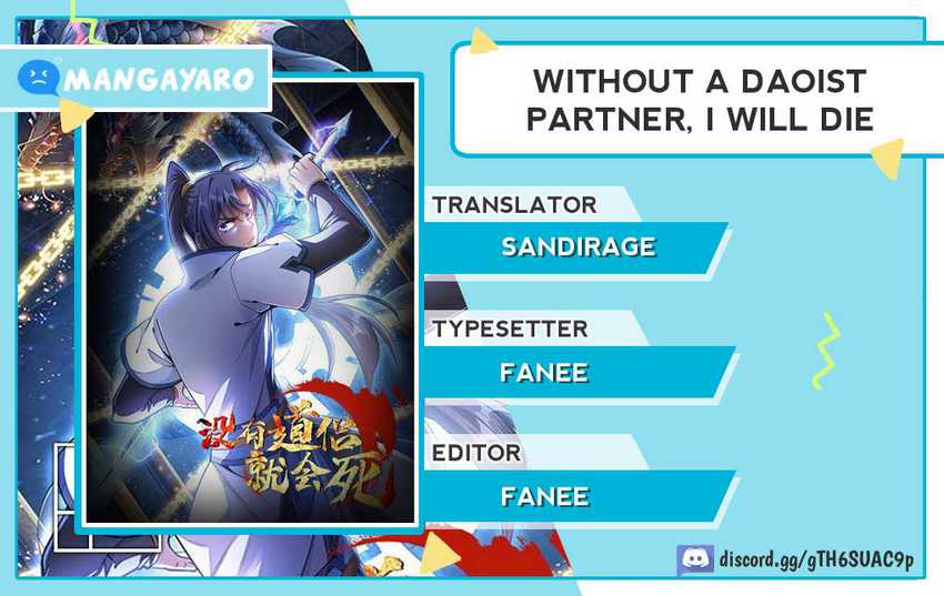 Without A Daoist Partner, I Will Die Chapter 01
