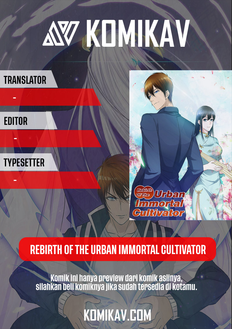 Rebirth Of The Urban Immortal Cultivator Chapter 104
