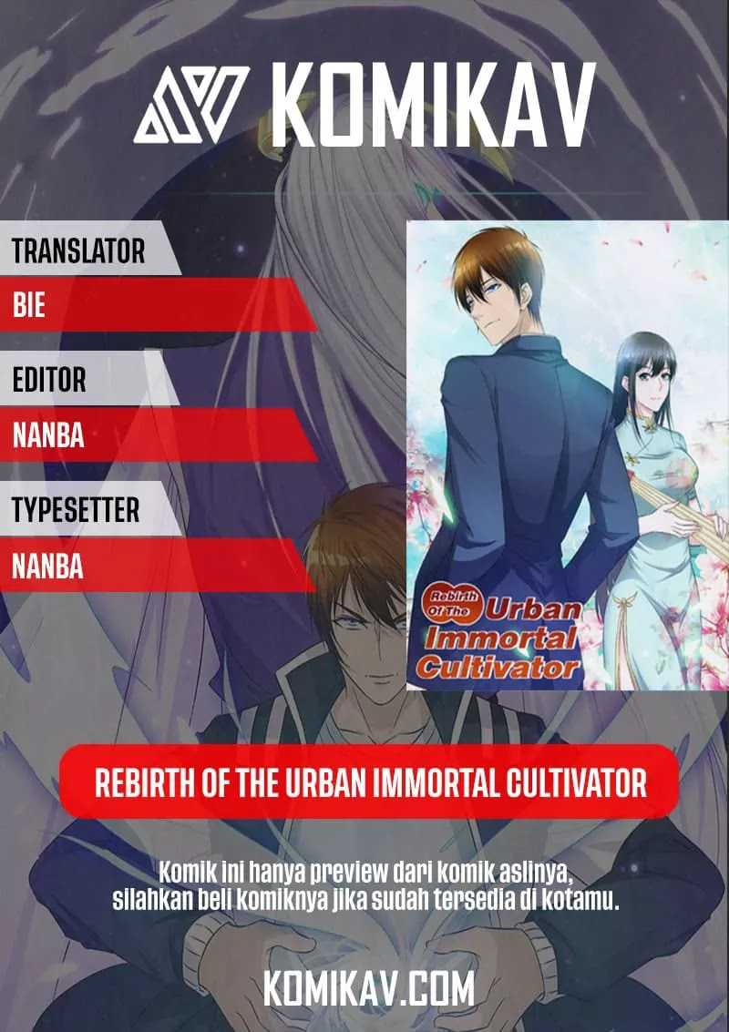 Rebirth Of The Urban Immortal Cultivator Chapter 388