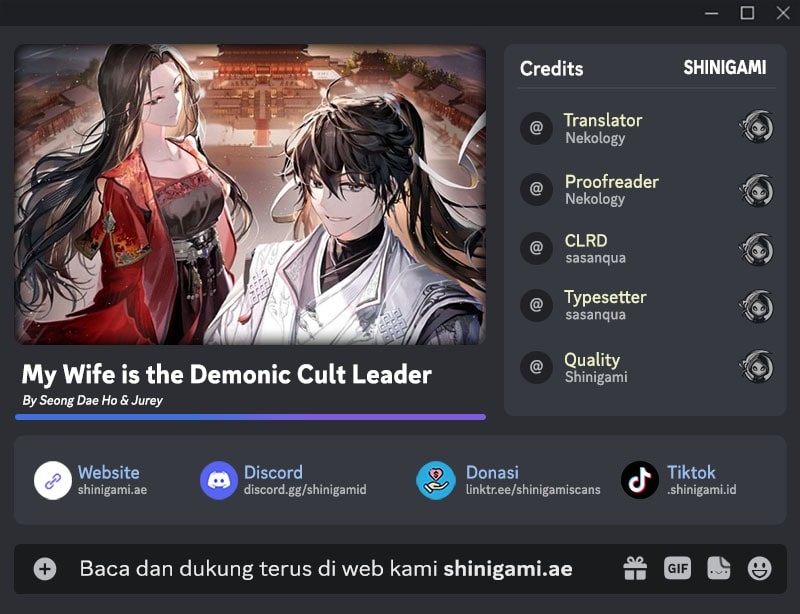 My Wife Is The Demonic Cult Leader Chapter 1