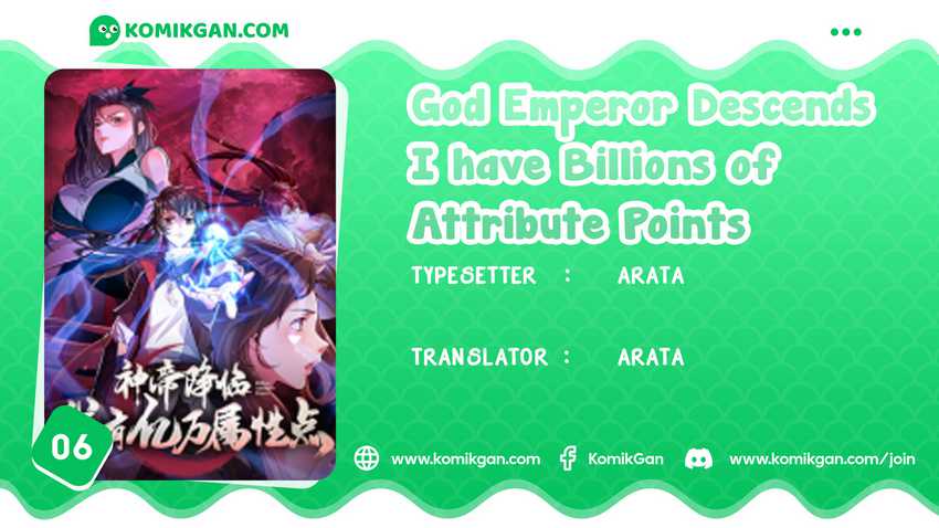 God Emperor Descends I have Billions of Attribute Points Chapter 06
