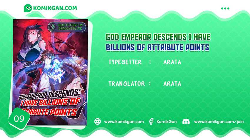 God Emperor Descends I have Billions of Attribute Points Chapter 09