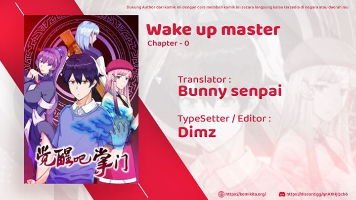 Wake Up Master Chapter 00