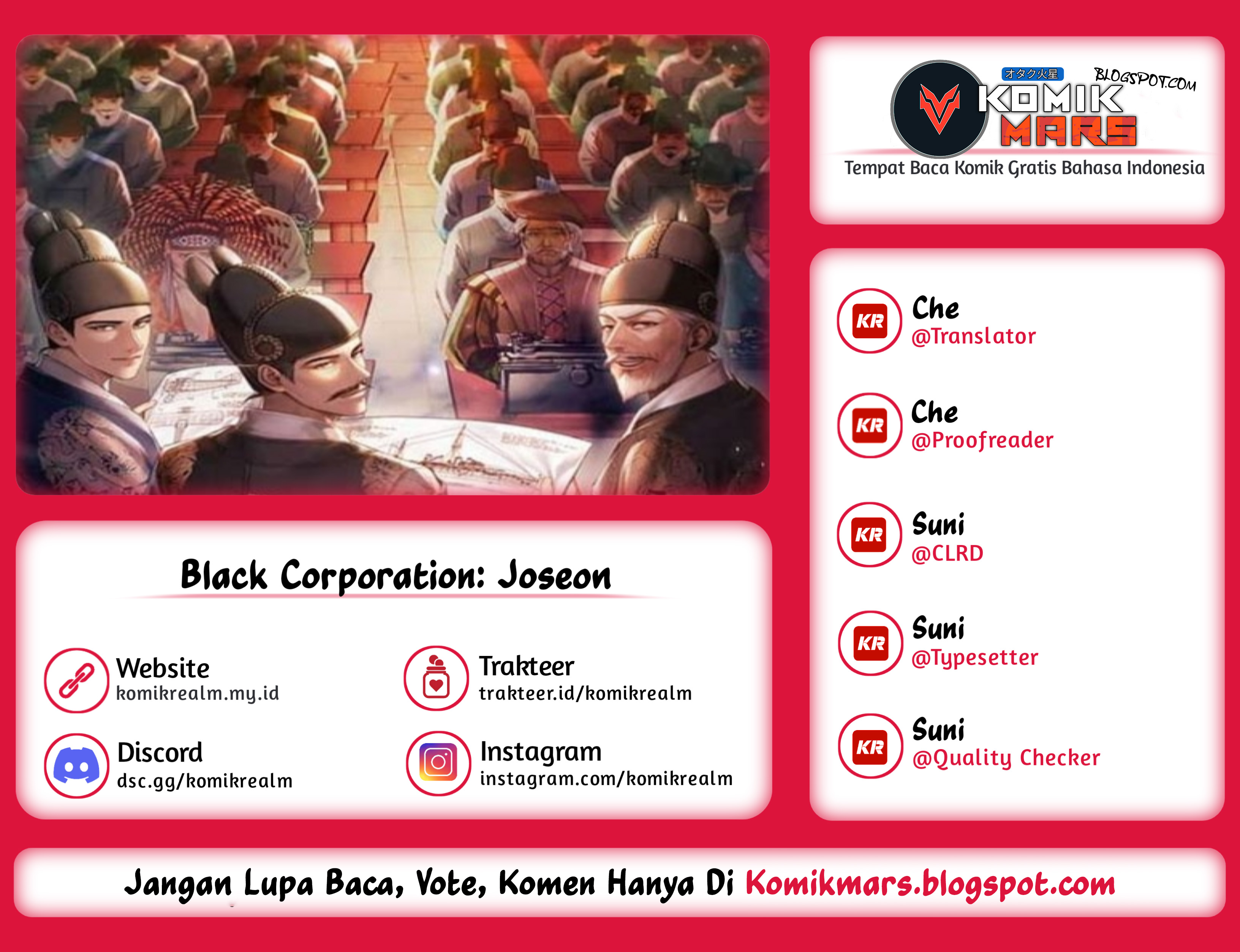 black-corporation-joseon Chapter 27
