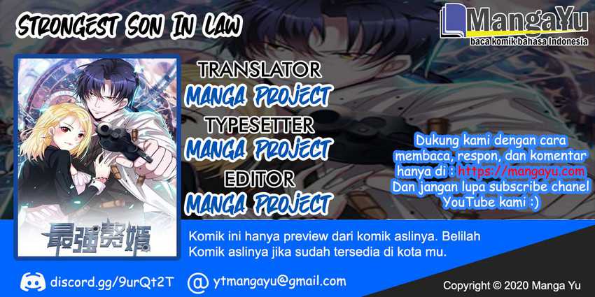 Strongest Son In Law Chapter 27 bahasa indonesia