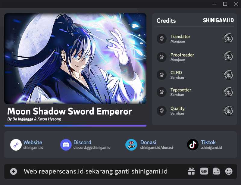 Moon-Shadow Sword Emperor Chapter 40