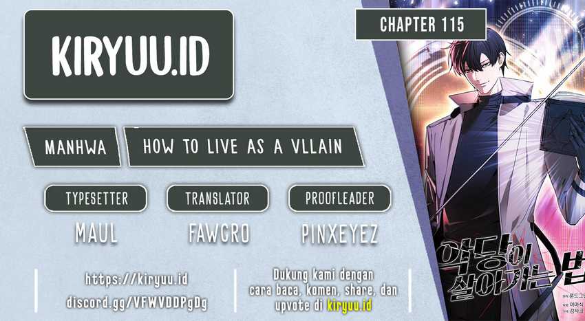 How to Live as a Villain Chapter 115
