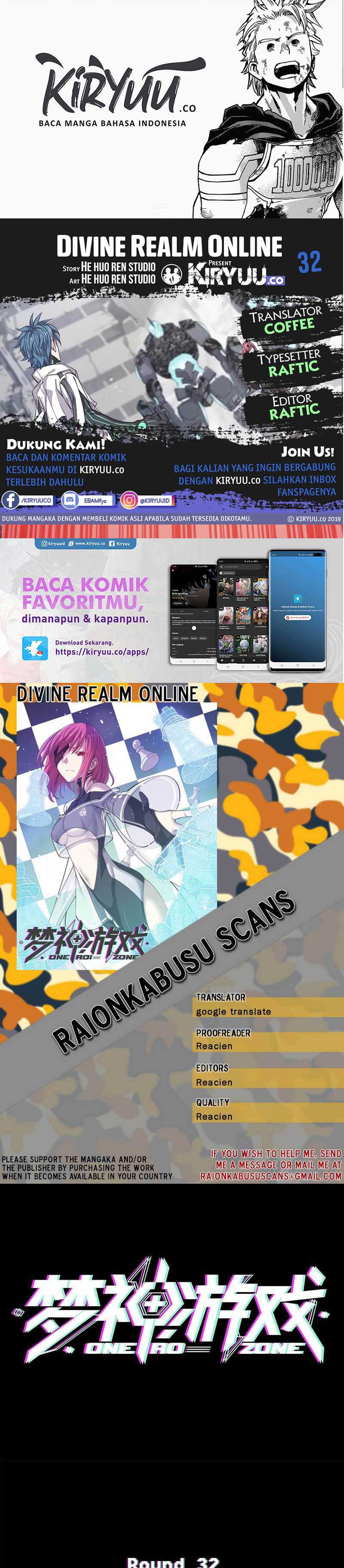 Divine Realm Online Chapter 32