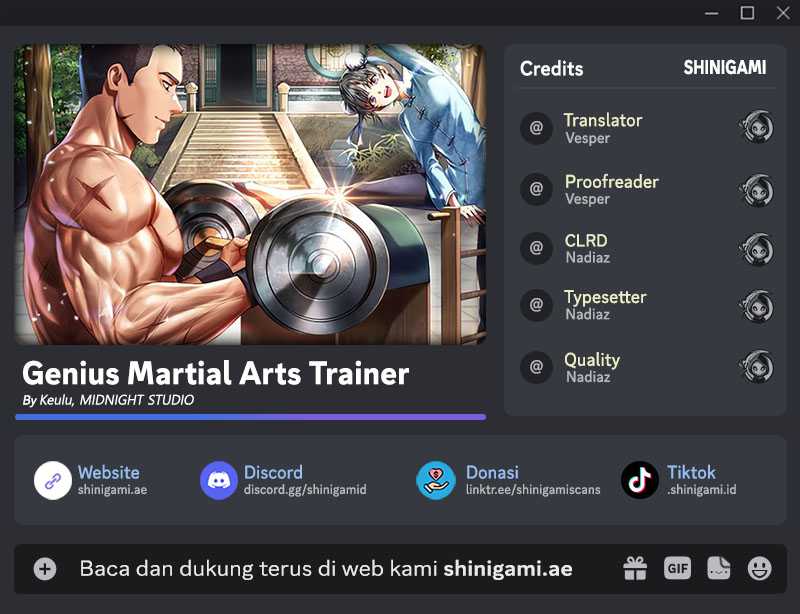 Genius Martial Arts Trainer Chapter 12