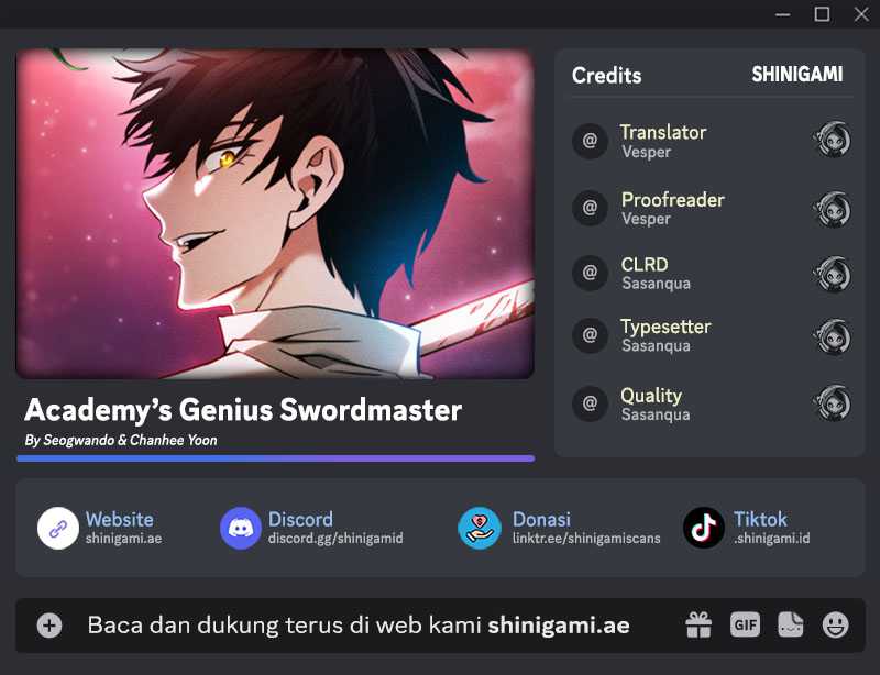 Academy’s Genius Swordmaster Chapter 40