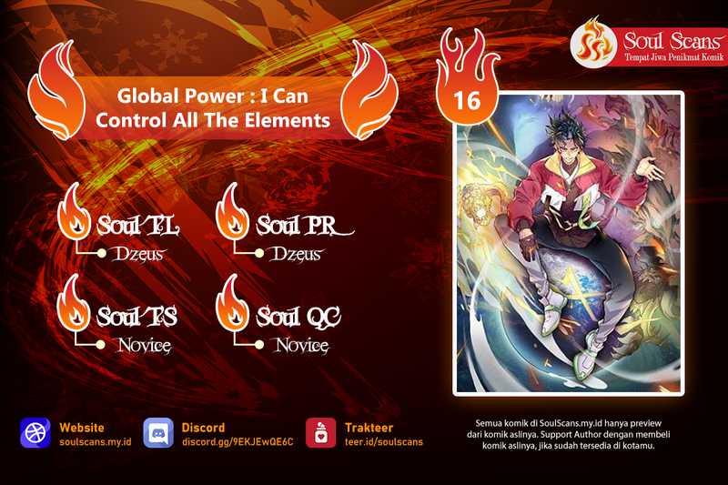 Global Power: I Can Control All The Elements Chapter 16